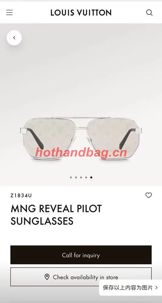 Louis Vuitton Sunglasses Top Quality LVS02732